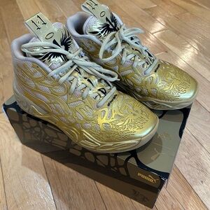 Puma Metallic Gold Sneakers